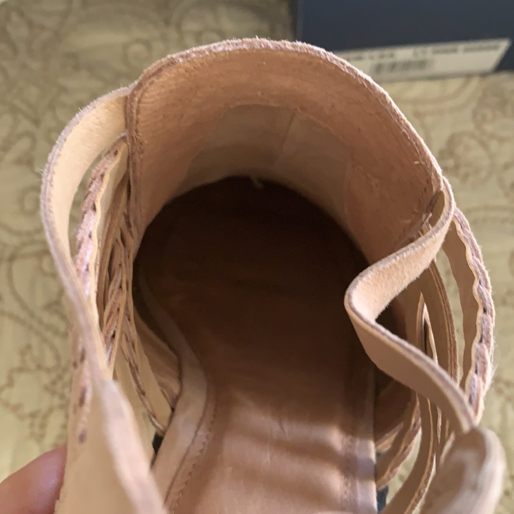 CASLON Pink Suede Booties - Picture 8 of 11